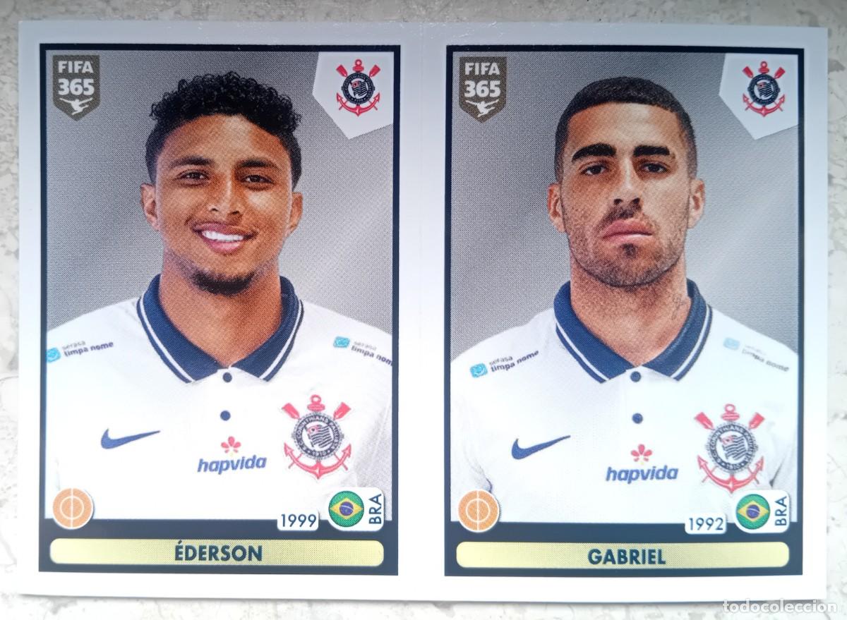 Cromos de f&uacute;tbol: Figurina Panini 2020-21 Cromo Fifa 365 2021 Ederson Gabriel Corinthians n 366