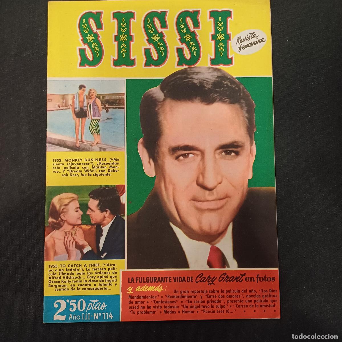Cromos de f&uacute;tbol: SISSI/REVISTA FEMENINA N&ordm; 114.