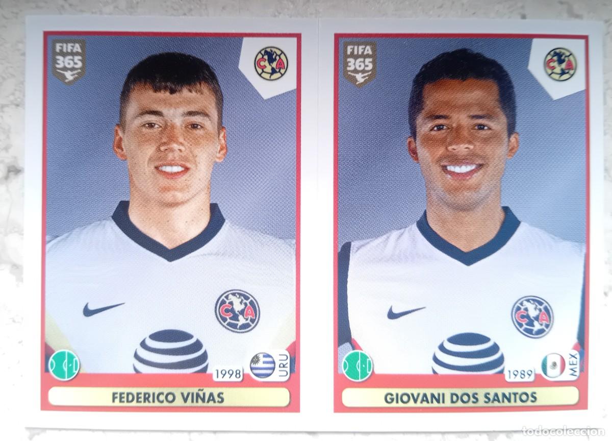 Cromos de f&uacute;tbol: Figurina Panini 2020-21 Cromo Fifa 365 2021 Federico Vi&ntilde;as Giovani Dos Santos Club &Aacute;merica n 384