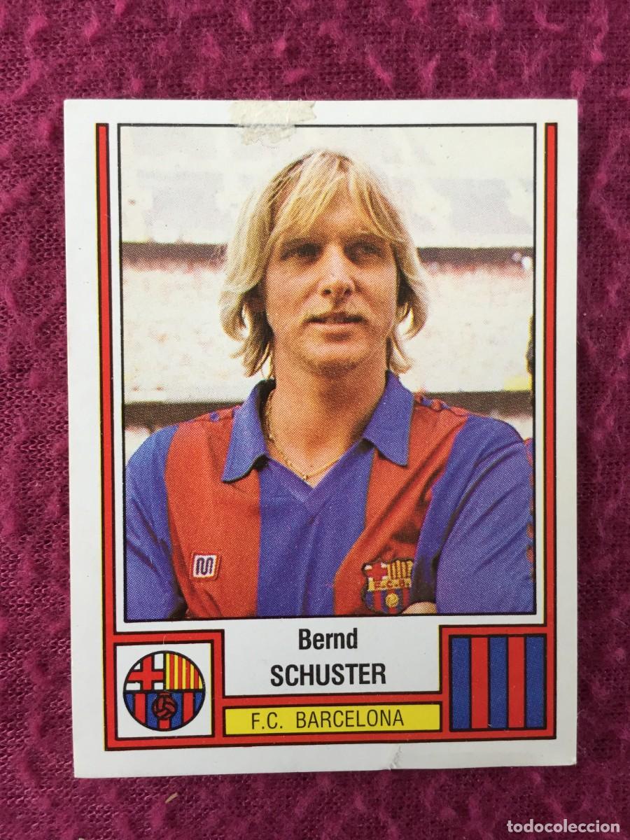 Cromos de f&uacute;tbol: PANINI - PANRICO - FUTBOL 83 - N&ordm; 48 - BERND SCHUSTER - F.C. BARCELONA - 1982 1983 - SIN PEGAR