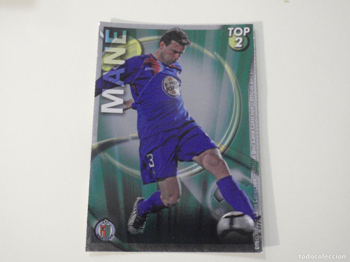 Cromos de f&uacute;tbol: 551 MANE Getafe TOP Verde. TRADING CARD OFFICIAL QUIZ GAME COLLECTION 2010 2011 MUNDICROMO. 10 11