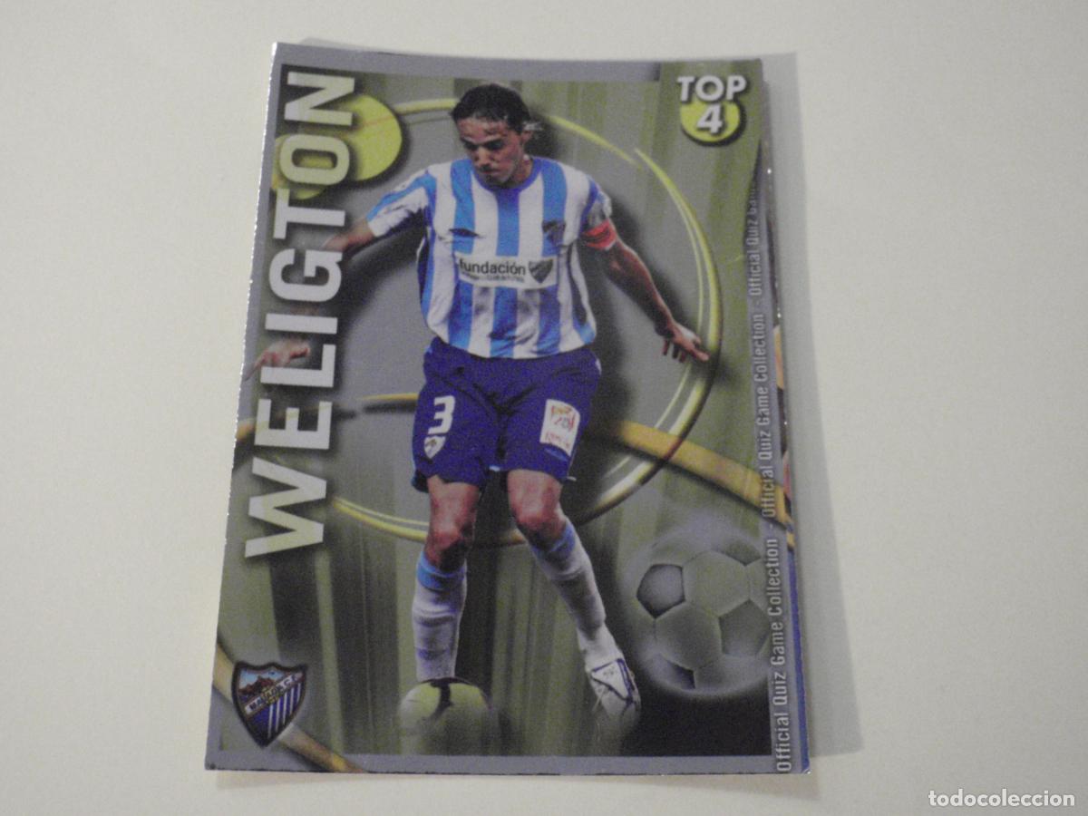 Cromos de f&uacute;tbol: 564 WELIGTON TOP Amarillo TRADING CARD OFFICIAL QUIZ GAME COLLECTION 2010 2011 MUNDICROMO. 10 11