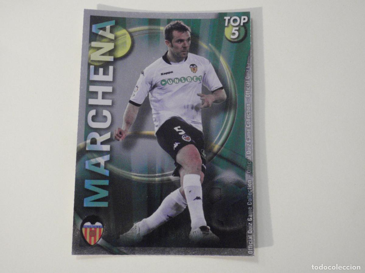Cromos de f&uacute;tbol: 570 MARCHENA TOP Verde BAJA. TRADING CARD OFFICIAL QUIZ GAME COLLECTION 2010 2011 MUNDICROMO. 10 11