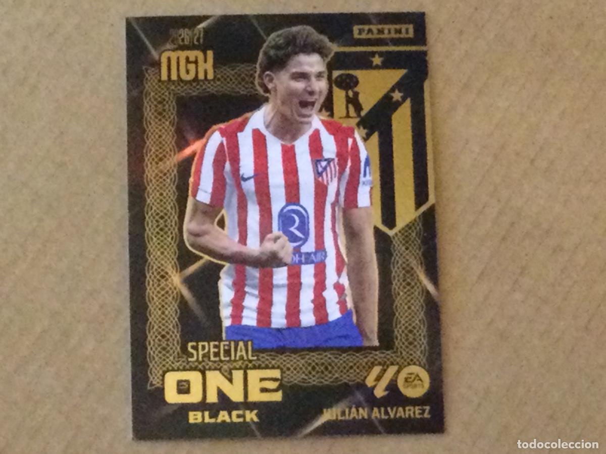 Cromos de f&uacute;tbol: Mgk megacracks 2026-27 Julian Alvarez special one black, panini