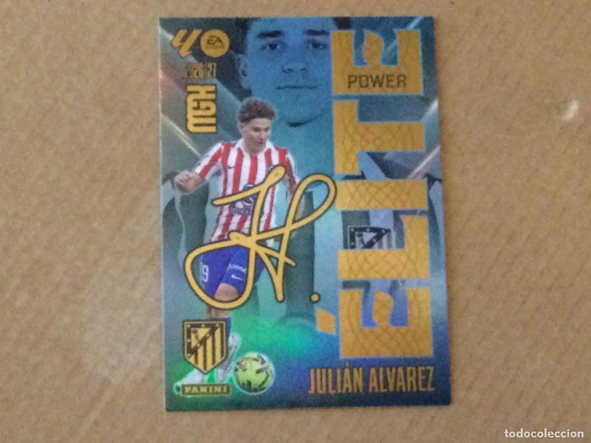 Cromos de f&uacute;tbol: MGK megacracks 2026-27 Julian Alvarez Elite power, panini 8p