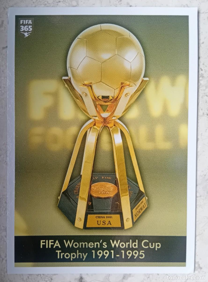 Cromos de f&uacute;tbol: Figurina Panini 2020-21 Cromo Fifa 365 2021 Women's World Cup Trophy 91-95 n 405