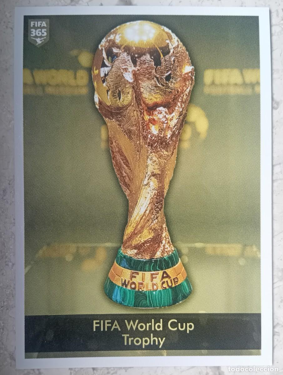 Cromos de f&uacute;tbol: Figurina Panini 2020-21 Cromo Fifa 365 2021 Fifa World Cup Trophy n 412