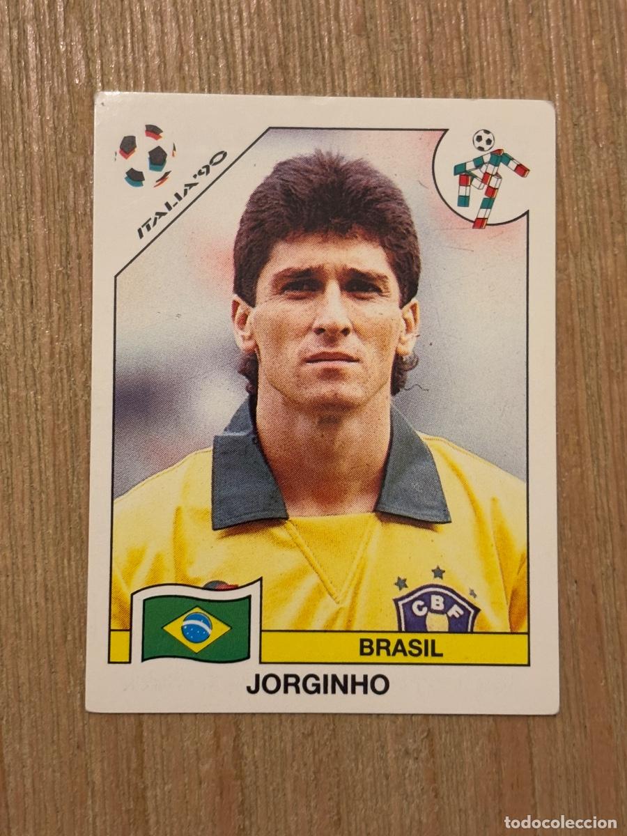 Cromos de f&uacute;tbol: 5. CROMO SIN PEGAR ITALIA 90 PANINI BRASIL JORGINHO N N 201