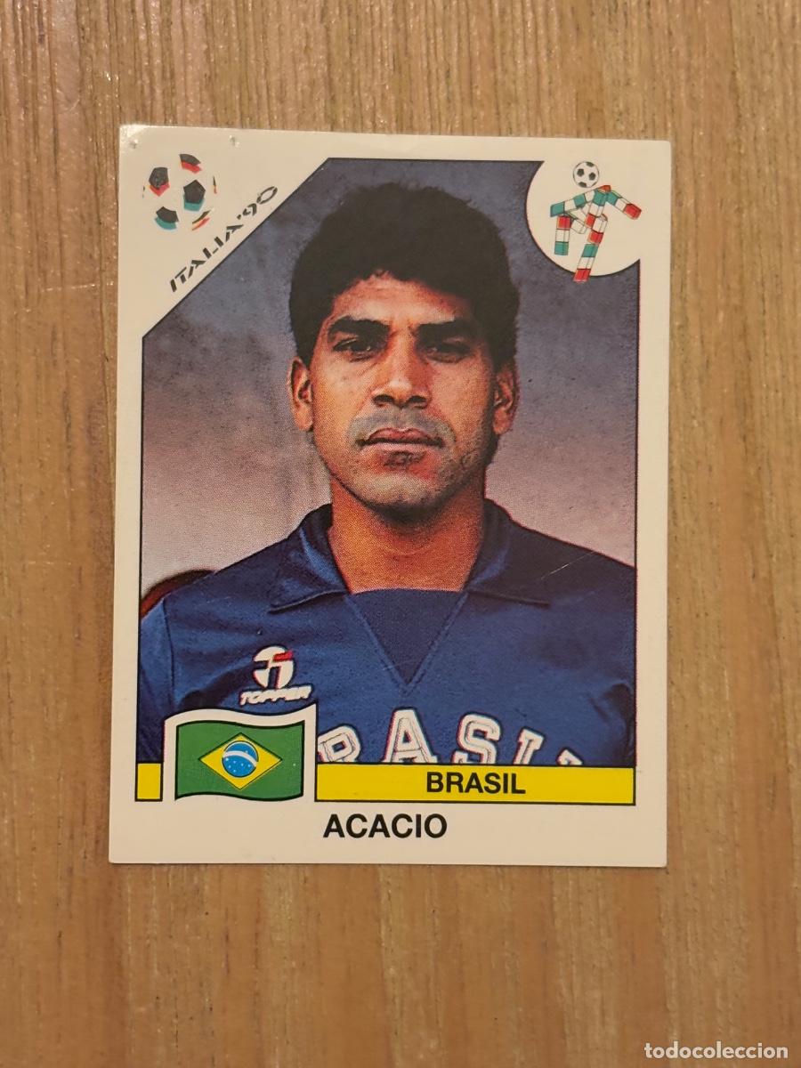 Cromos de f&uacute;tbol: 5. CROMO SIN PEGAR ITALIA 90 PANINI BRASIL ACACIO N 193