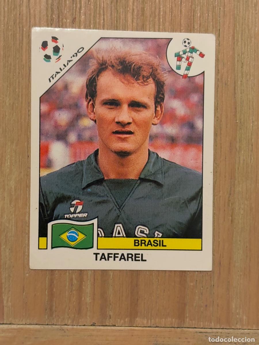 Cromos de f&uacute;tbol: 5. CROMO SIN PEGAR ITALIA 90 PANINI BRASIL TAFFAREL N 192