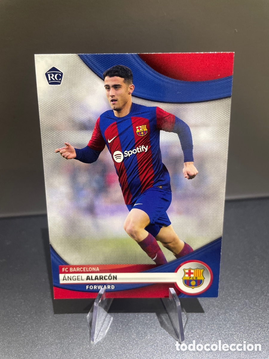 Cromos de f&uacute;tbol: Alarcon 24 Rookie Topps FC Barcelona Team Set 2023-24