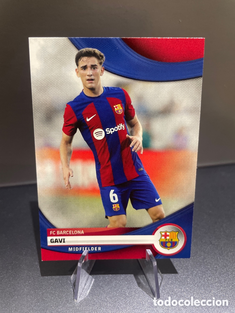 Cromos de f&uacute;tbol: Gavi 13 FC Barcelona Team Set 2023-24 Topps