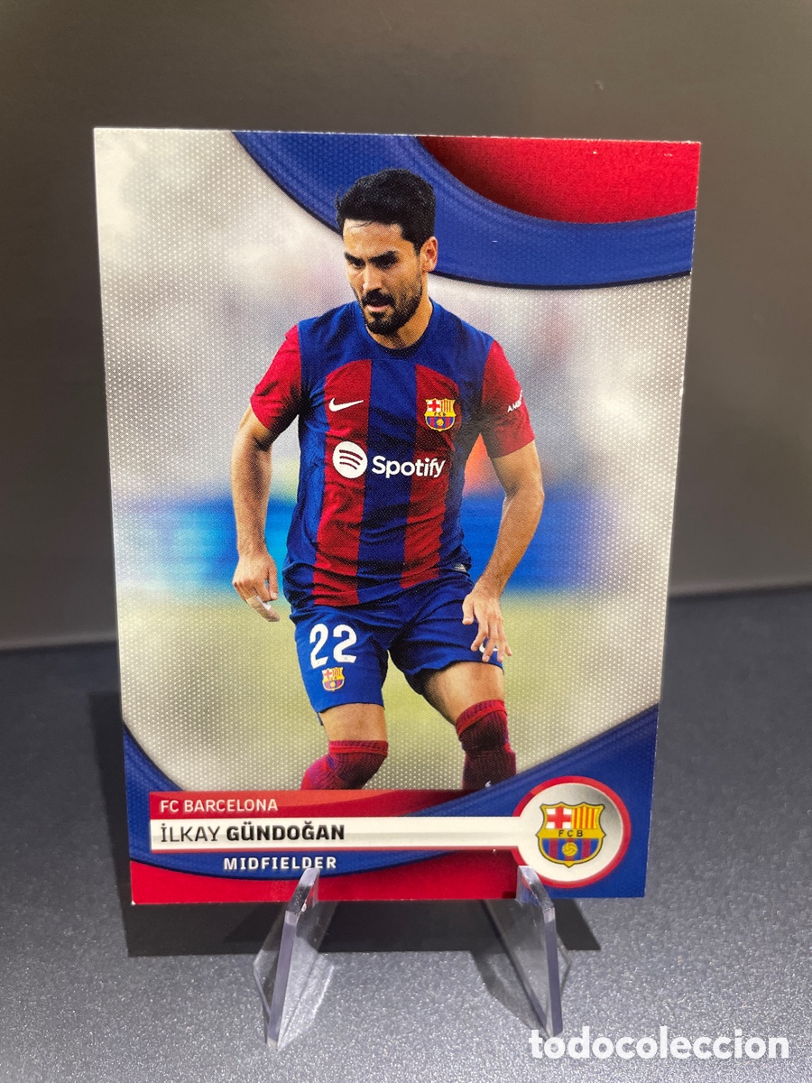 Cromos de f&uacute;tbol: Ilkay Gundogan 19 FC Barcelona Team Set 2023-24 Topps