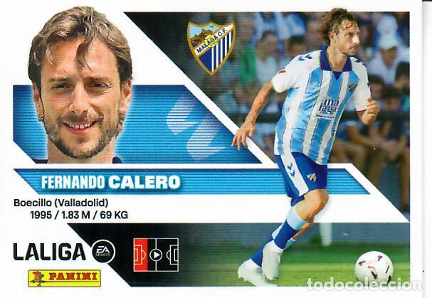 Cromos de f&uacute;tbol: CROMO PANINI LIGA ESTE 26 27 - N&ordm; 7 - CALERO - M&Aacute;LAGA - 2&ordf; EDICI&Oacute;N
