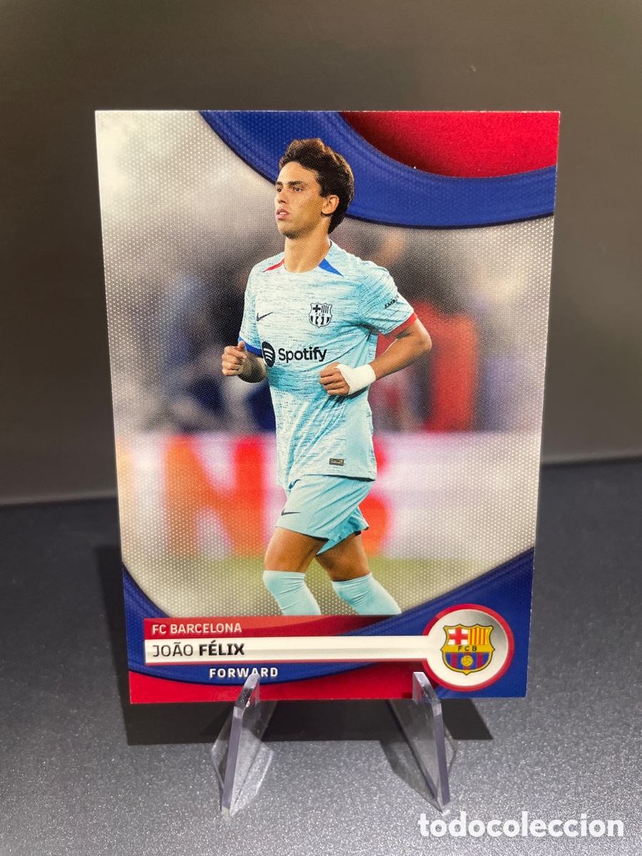 Cromos de f&uacute;tbol: Joao Felix 22 FC Barcelona Team Set 2023-24 Topps