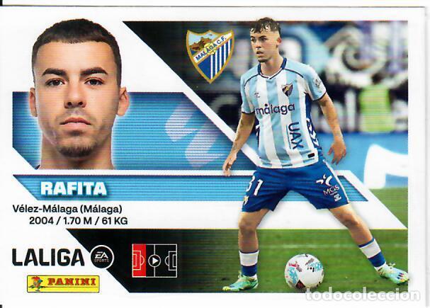 Cromos de f&uacute;tbol: CROMO PANINI LIGA ESTE 26 27 - N&ordm; 9 - RAFITA - M&Aacute;LAGA