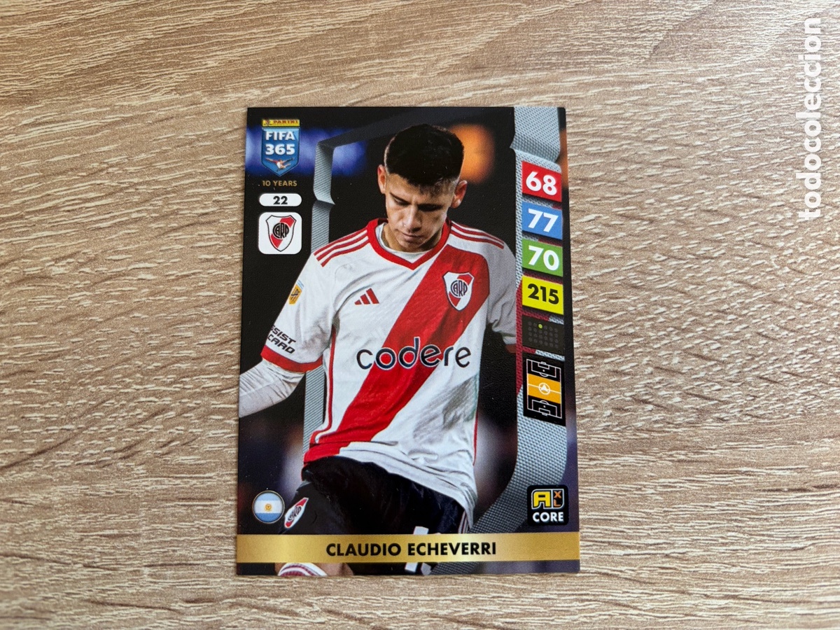Cromos de f&uacute;tbol: 22 CLAUDIO ECHEVERRI PANINI FIFA 365 2024 2025 24 25 RIVER PLATE