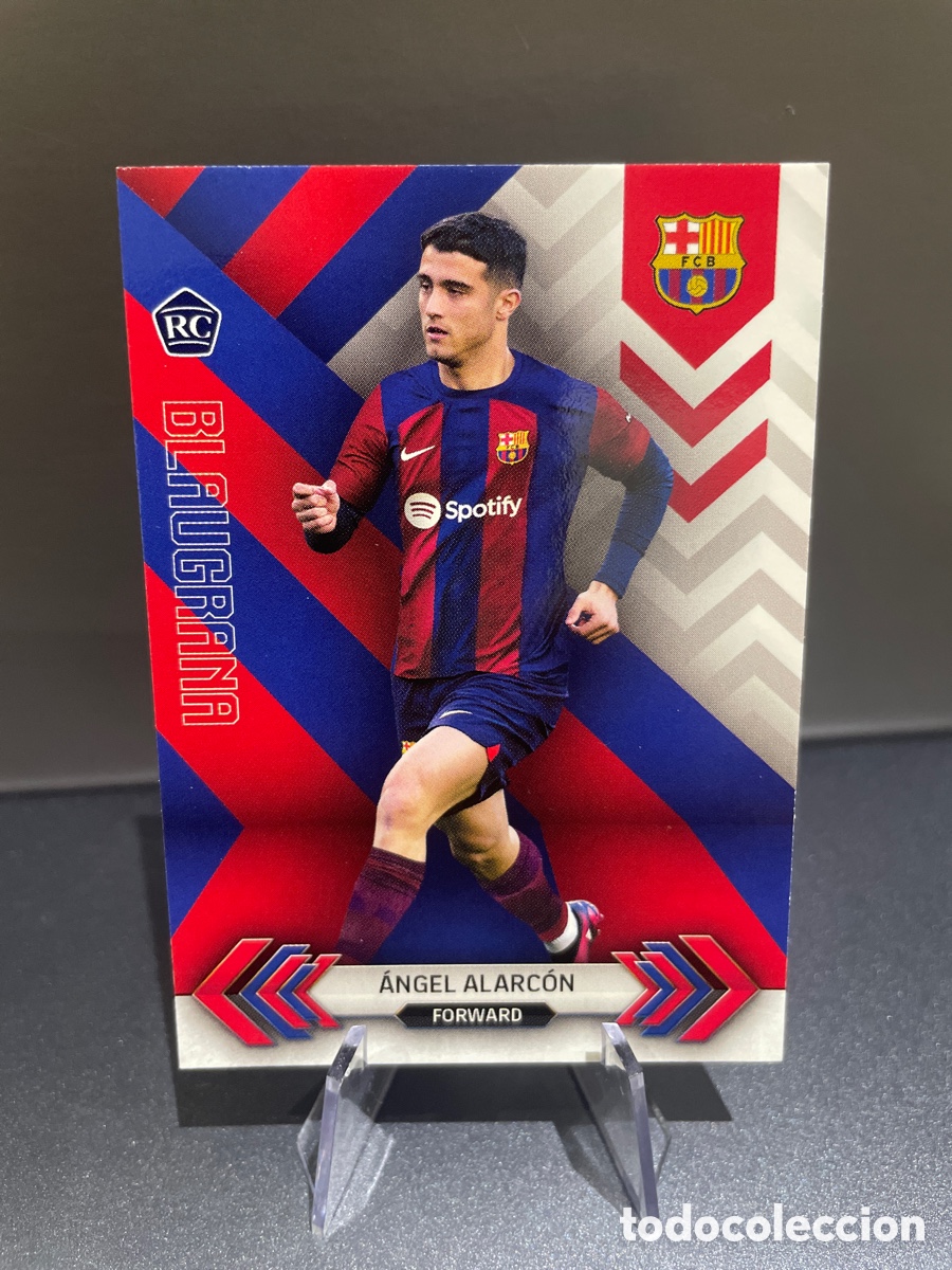 Cromos de f&uacute;tbol: Angel Alarcon BL-2 Rookie Topps FC Barcelona Team Set 2023-24