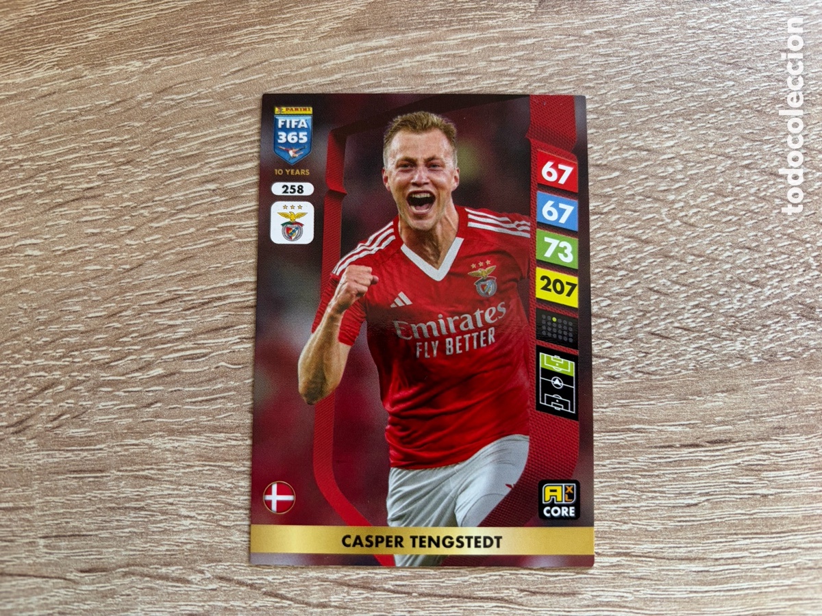 Cromos de f&uacute;tbol: 258 CASPER TENGSTEDT PANINI FIFA 365 2024 2025 24 25 BENFICA