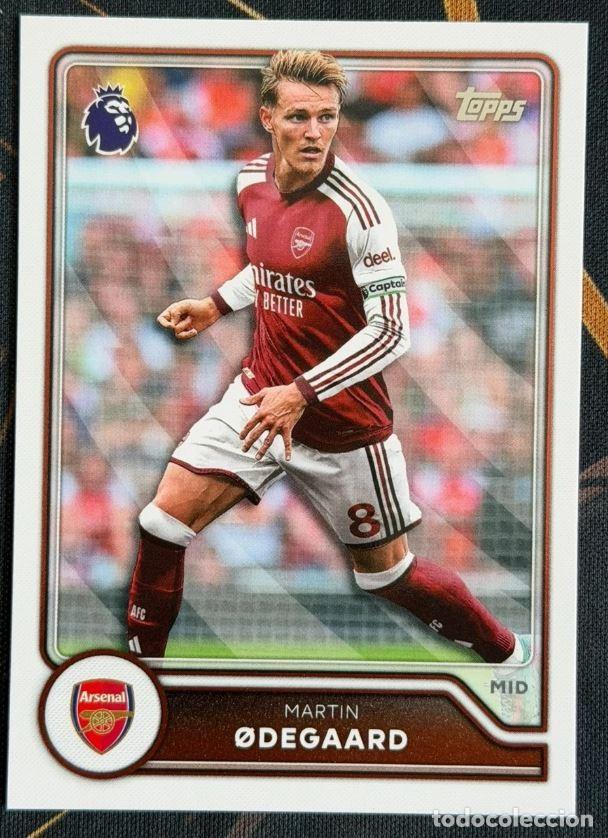 Cromos de f&uacute;tbol: Martin &Oslash;degaard #29 Arsenal Topps Flagship Premier League 2026 2027