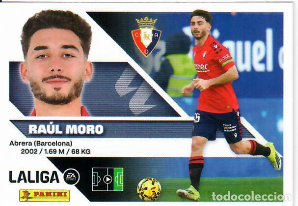 Cromos de f&uacute;tbol: CROMO PANINI LIGA 26 27 - N&ordm; 17 - RA&Uacute;L MORO - OSASUNA