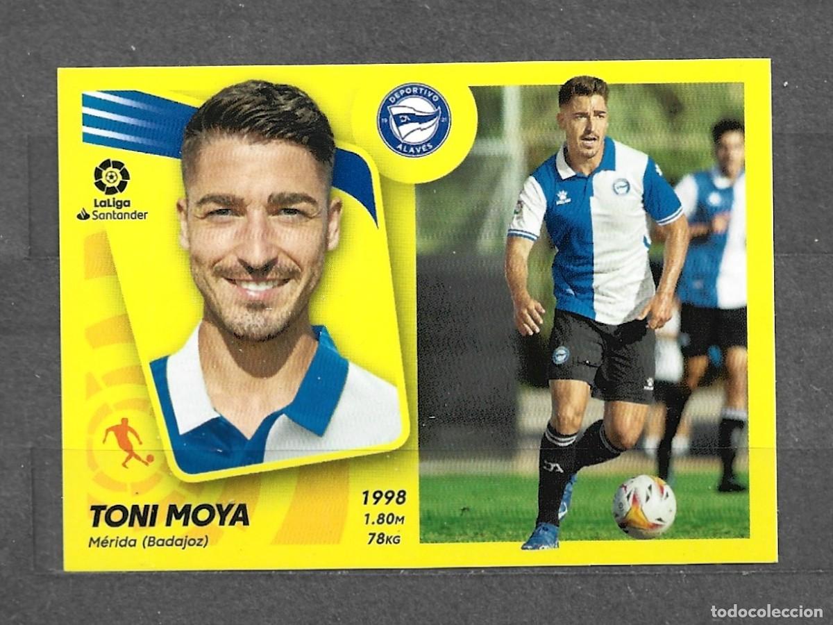 Cromos de f&uacute;tbol: Liga Este 21/22 - Toni Moya - N&ordm; 14 bis - D. Alav&eacute;s