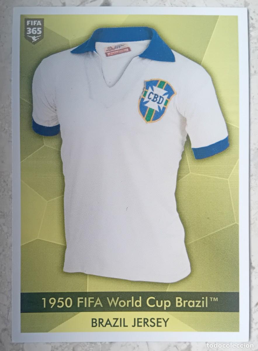 Cromos de f&uacute;tbol: Figurina Panini 2020-21 Cromo Fifa 365 2021 Brazil Kit Jersey 1950 n 413