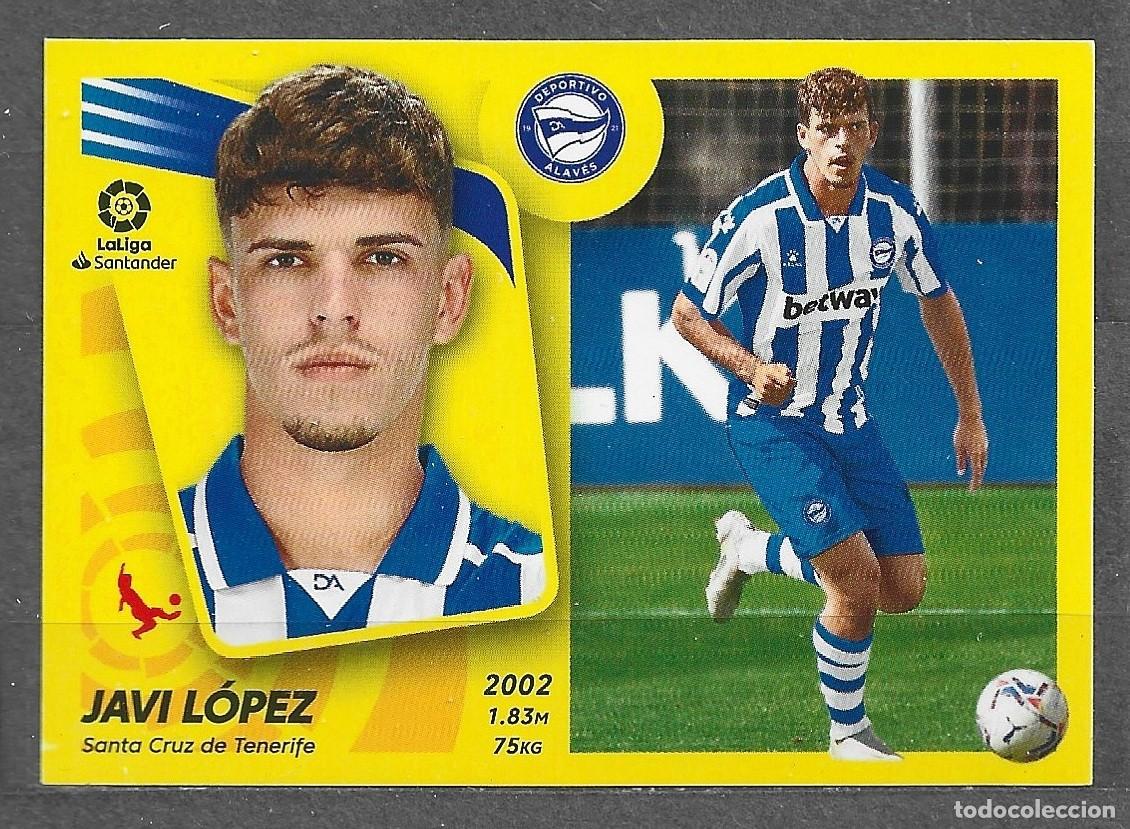 Cromos de f&uacute;tbol: Liga Este 21/22 - Javi L&oacute;pez - N&ordm; 11 bis - D. Alav&eacute;s
