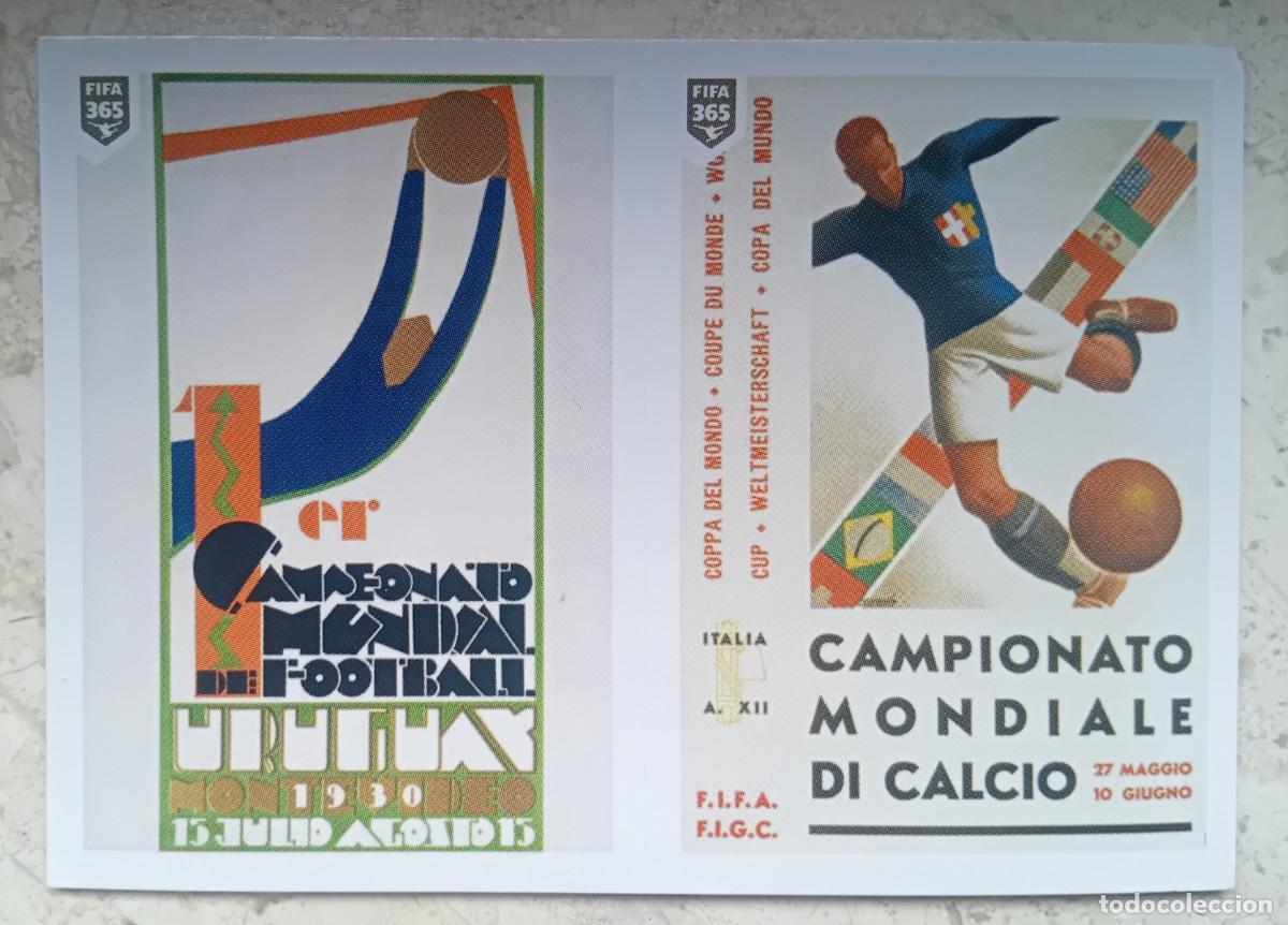 Cromos de f&uacute;tbol: Figurina Panini 2020-21 Cromo Fifa 365 2021 Posters Uruguay 1930 Italy 1934 n 416