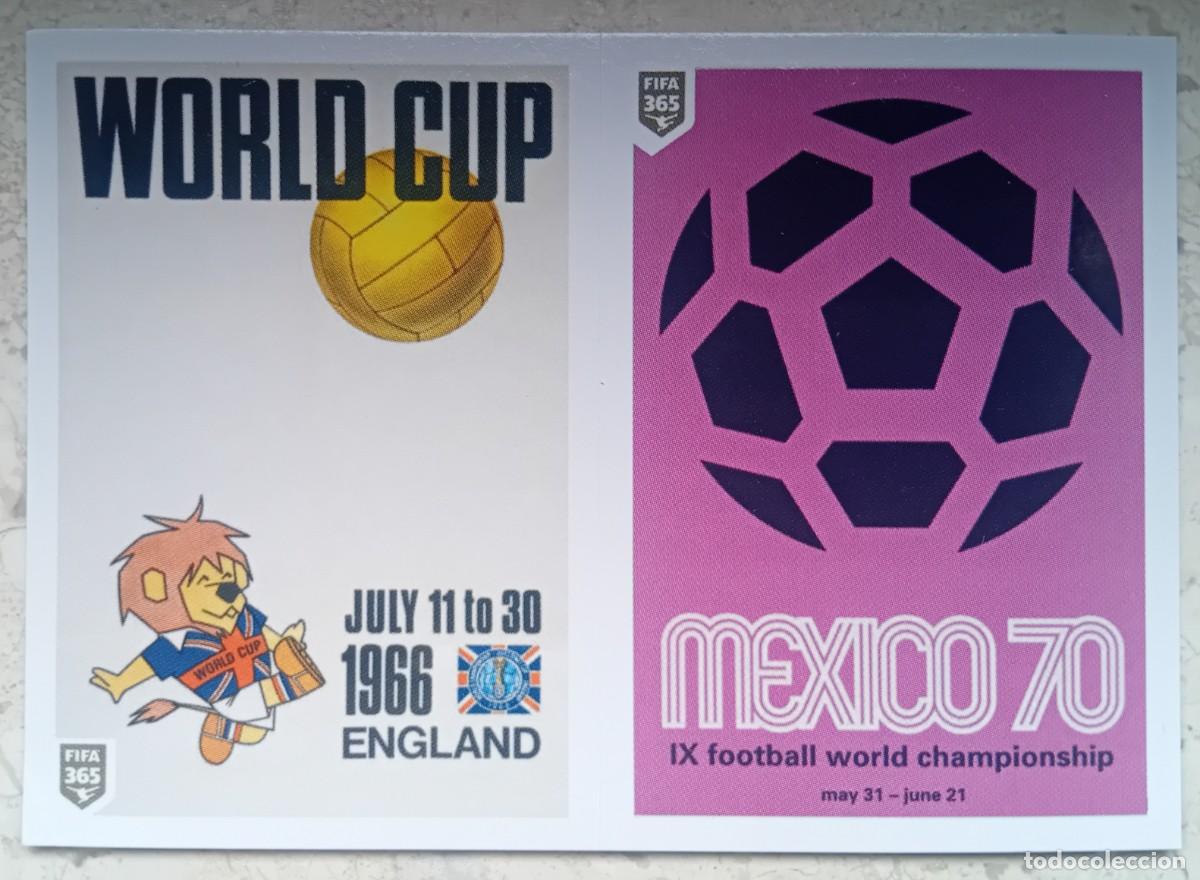 Cromos de f&uacute;tbol: Figurina Panini 2020-21 Cromo Fifa 365 2021 Poster England 1966 Mexico 1970 n 420