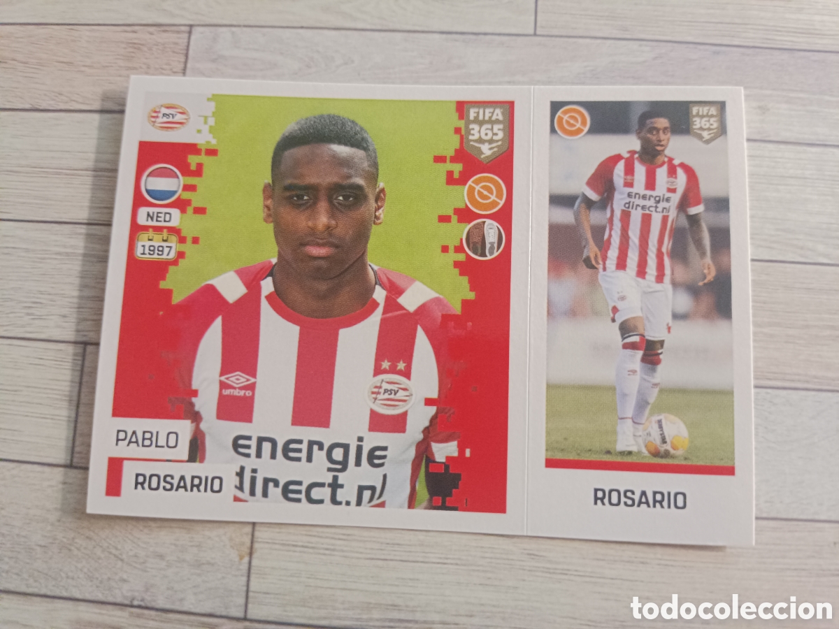 Cromos de f&uacute;tbol: 242 PABLO ROSARIO PSV EINDHOVEN STICKER PANINI FIFA 365 2018 2019 18 19 BLUE EDITION