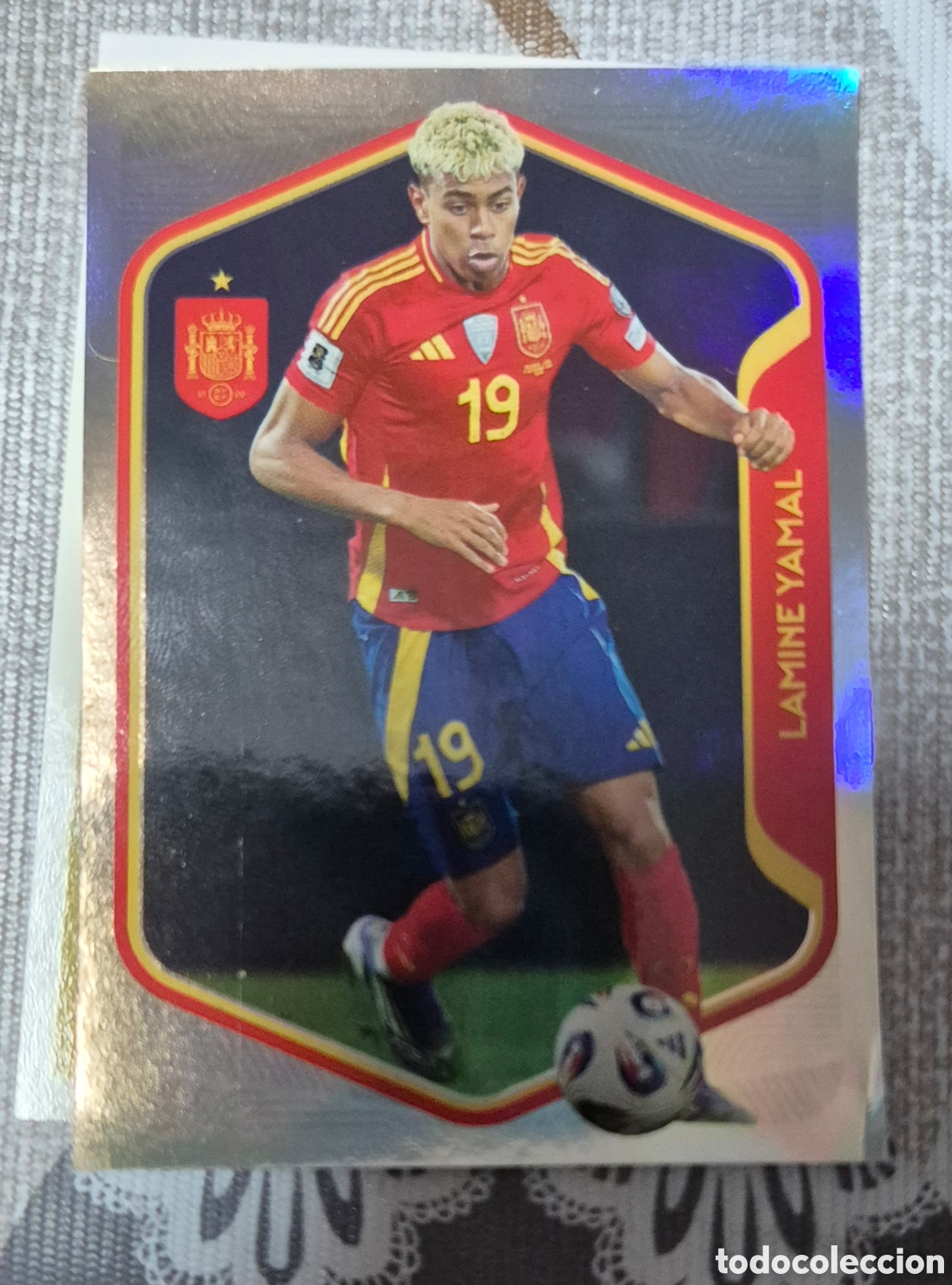 Football Stickers: Lamine yamal espa&ntilde;a sticker carrefour 2026