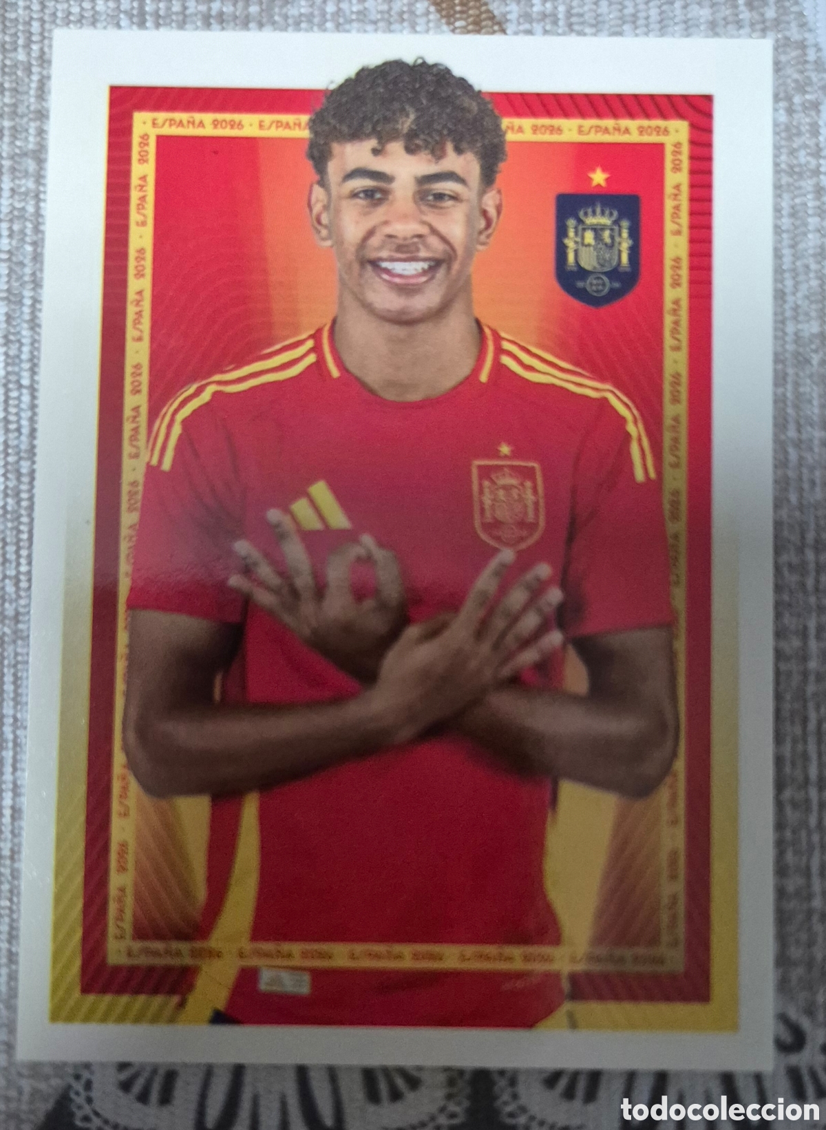 Football Stickers: Lamine yamal espa&ntilde;a sticker 2026