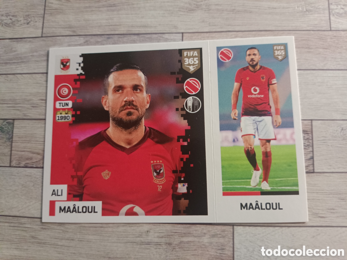 Cromos de f&uacute;tbol: 331 MAALOUL - AL ALHY STICKER PANINI FIFA 365 2018 2019 18 19 BLUE EDITION