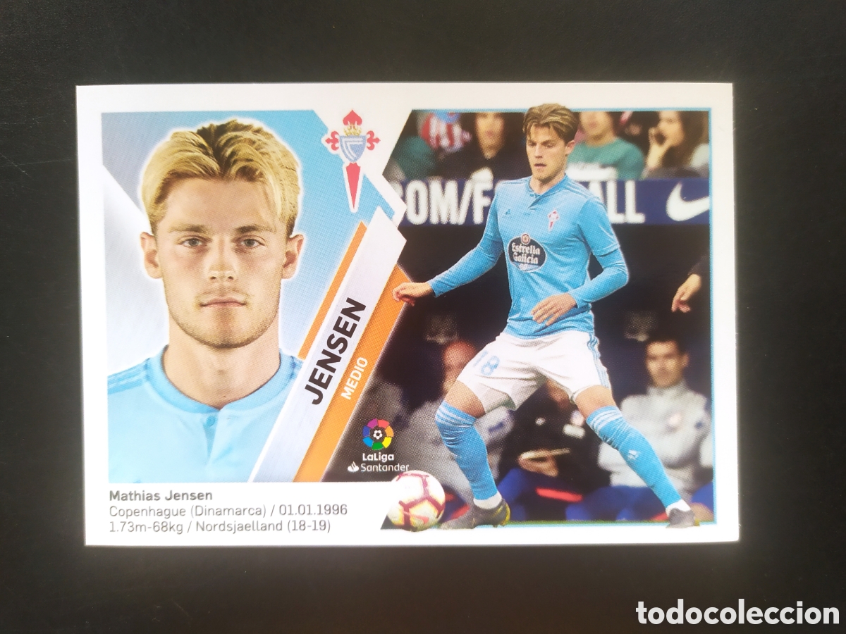 Cromos de f&uacute;tbol: Liga este 2019 2020 19 20 panini Jensen n&deg; 12B 12 B Celta Vigo