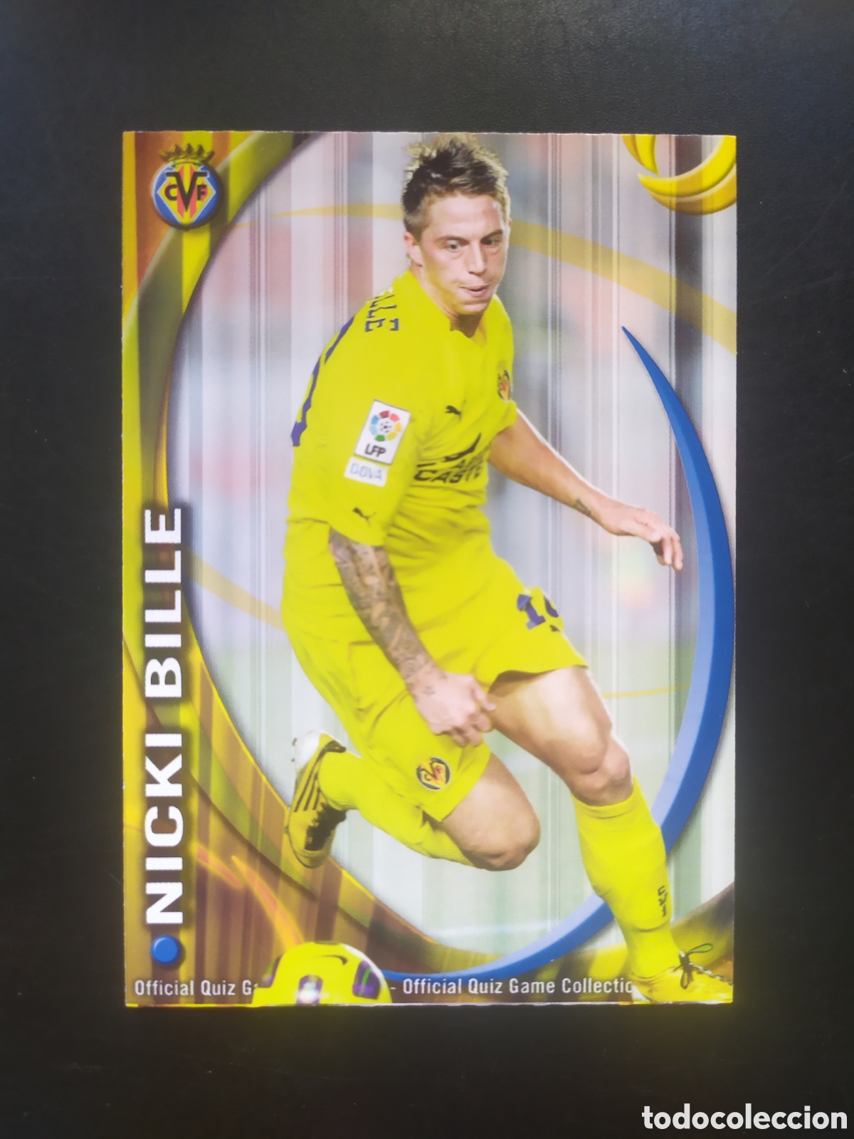 Cromos de f&uacute;tbol: Mundicromo fichas Liga 2010 2011 10 11 Nicki Bille n&deg; 855 Villarreal B