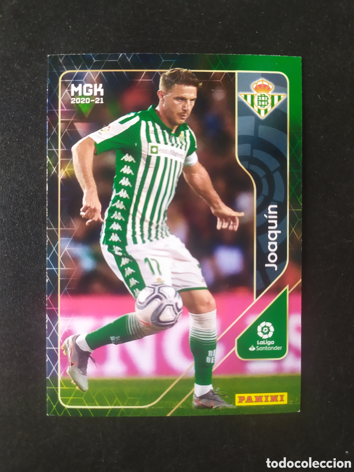 Cromos de f&uacute;tbol: Megacracks 2020 2021 20 21 panini Joaqu&iacute;n n&deg; 86 Real Betis