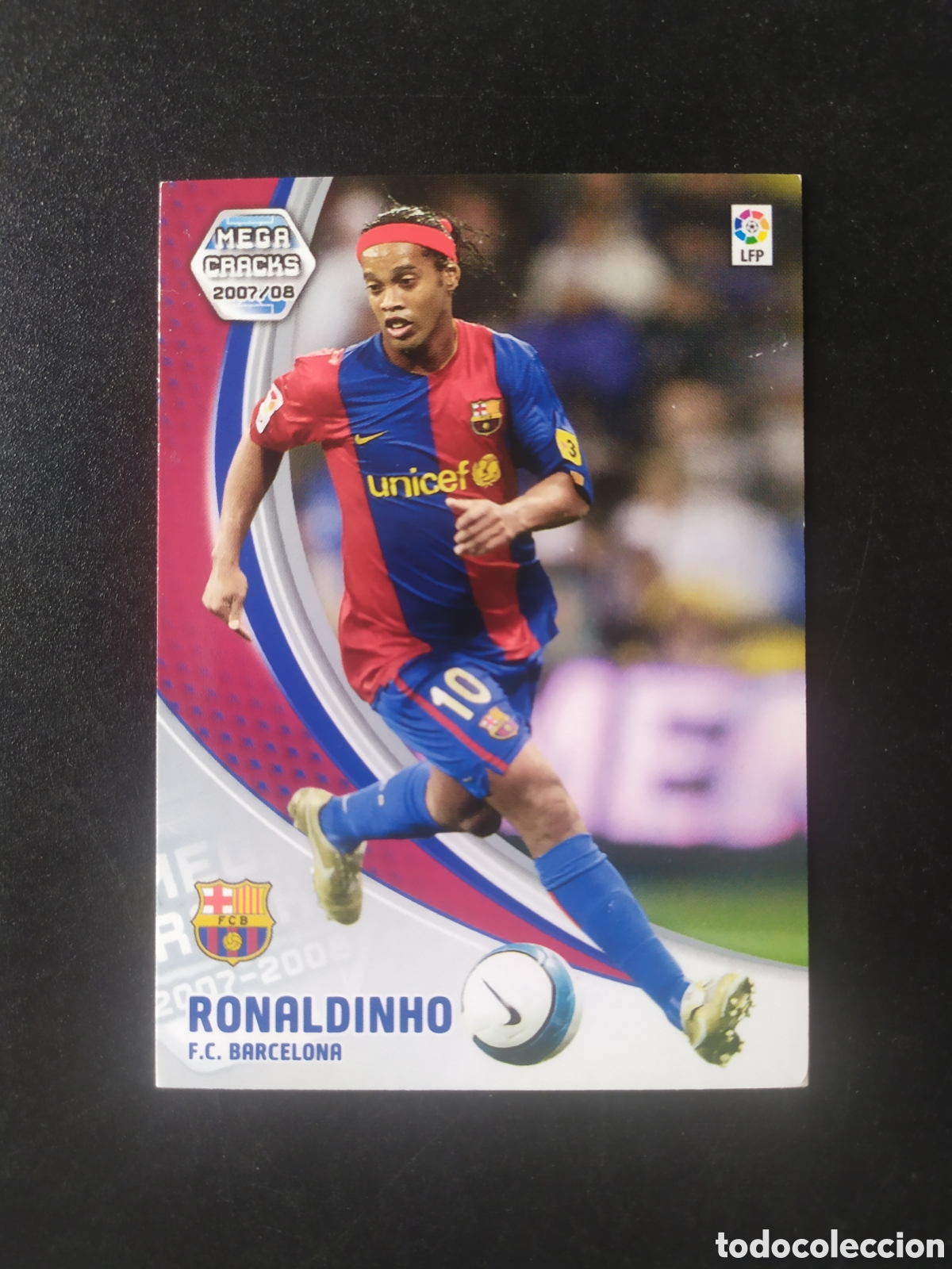 Cromos de f&uacute;tbol: Megacracks 2007 2008 07 08 panini Ronaldinho n&deg; 71 Barcelona