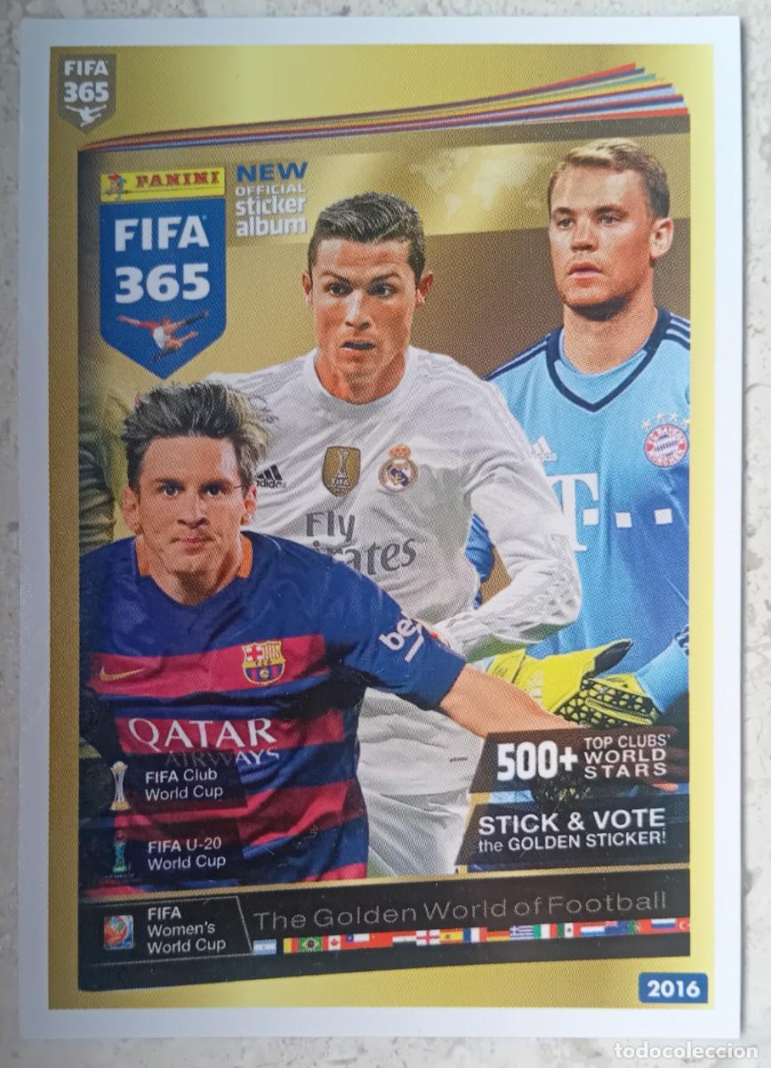 Cromos de f&uacute;tbol: Figurina Panini 2020-21 Cromo Fifa 365 2021 Fifa 365 Cover Messi Cristiano Ronaldo Neuer n 434