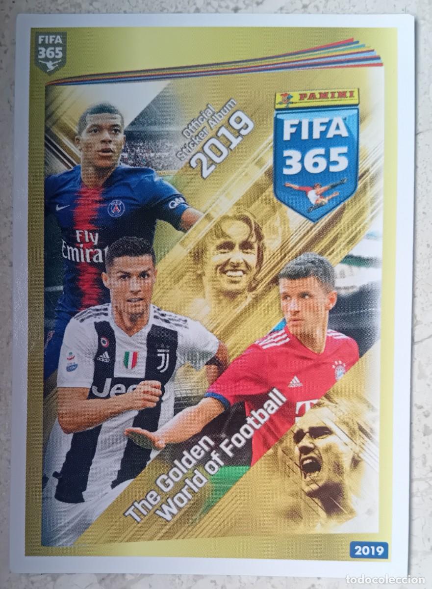 Cromos de f&uacute;tbol: Figurina Panini 2020-21 Cromo Fifa 365 2021 Fifa 365 Cover Messi Cristiano Ronaldo Modric n 437
