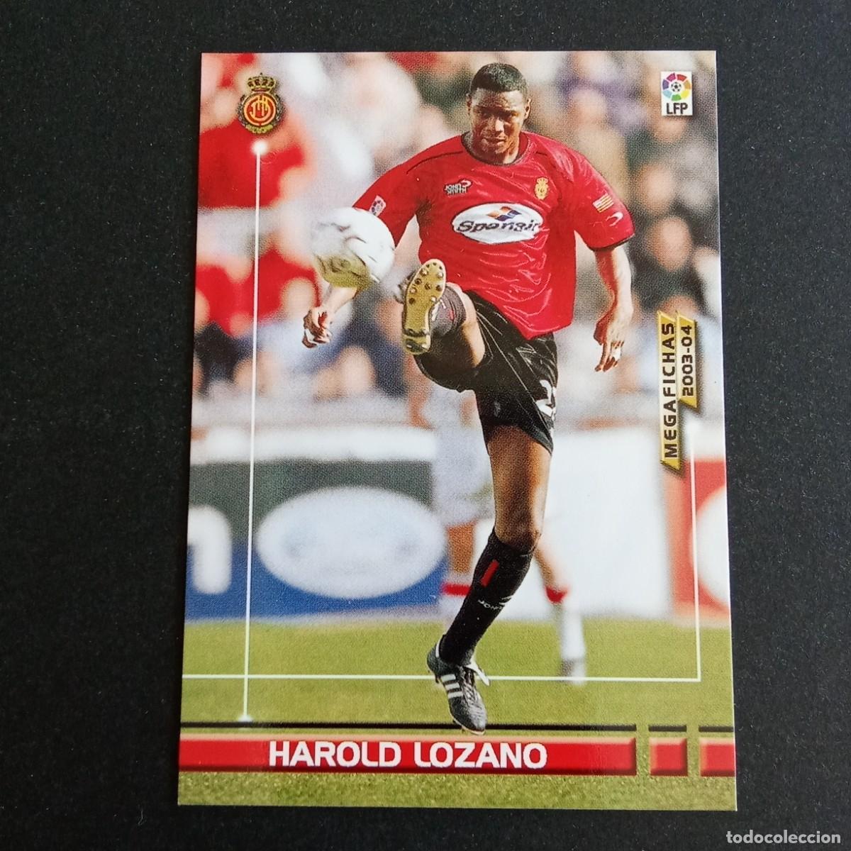 Cromos de f&uacute;tbol: 190 HAROLD LOZANO MALLORCA LIGA 2003 2004 03 04 MEGAFICHAS PANINI