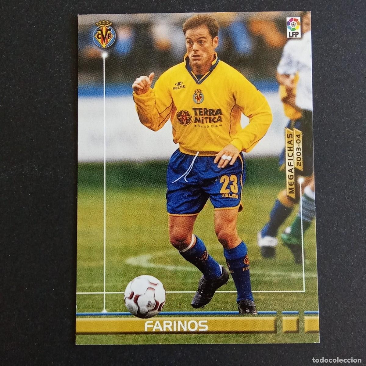 Cromos de Futebol: 333 FARINOS VILLARREAL LIGA 2003 2004 03 04 MEGAFICHAS PANINI