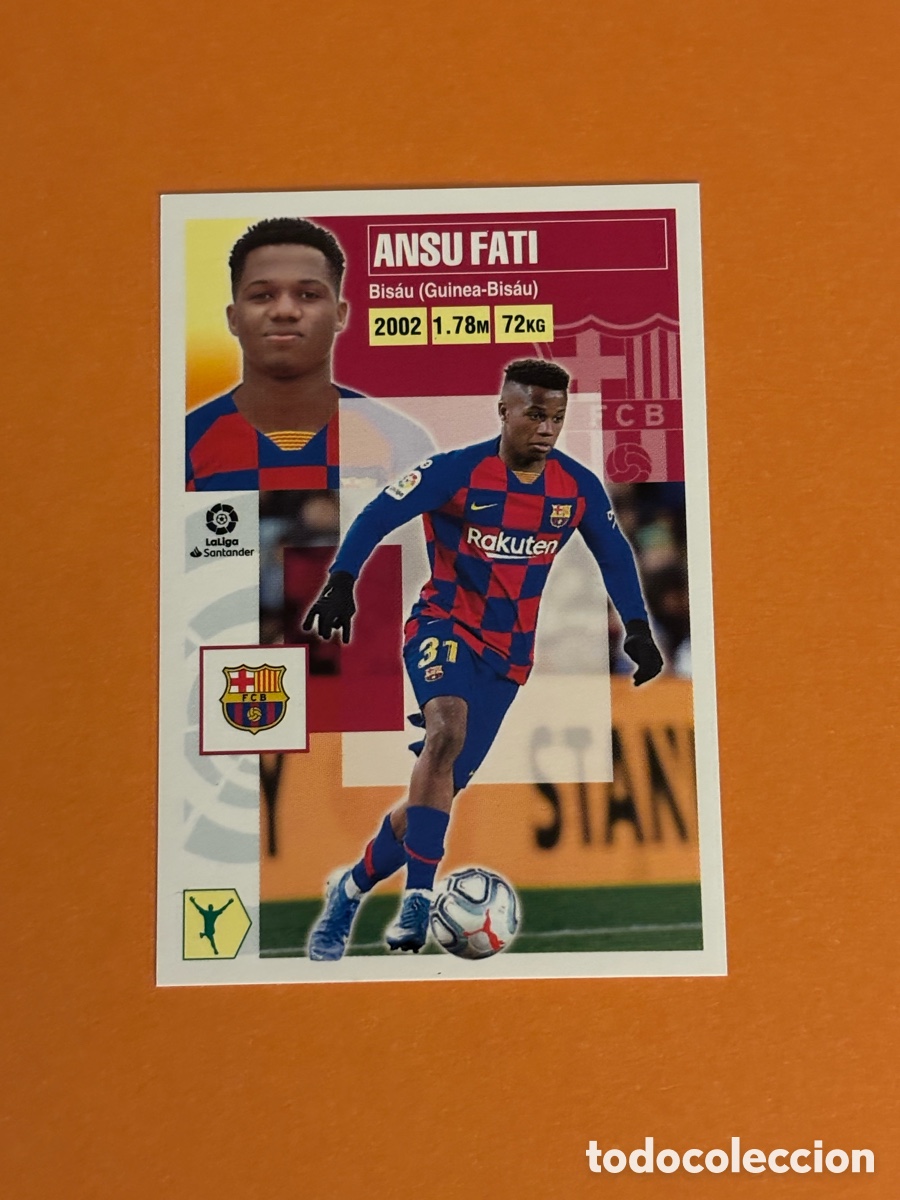 Cromos de f&uacute;tbol: 17 ANSU FATI BARCELONA LIGA ESTE 20 21 2020 2021 PANINI