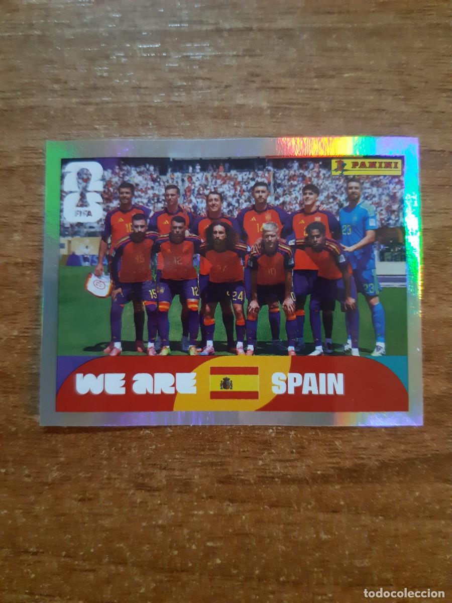 Cromos de f&uacute;tbol: ESP13 BIS ALINEACI&Oacute;N ESPA&Ntilde;A CAMPE&Oacute;N MUNDIAL 2026 PANINI STICKERS. NUNCA PEGADO, SIN PEGAR