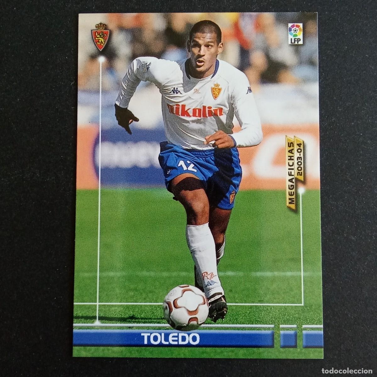 Cromos de Futebol: 349 TOLEDO ZARAGOZA LIGA 2003 2004 03 04 MEGAFICHAS PANINI