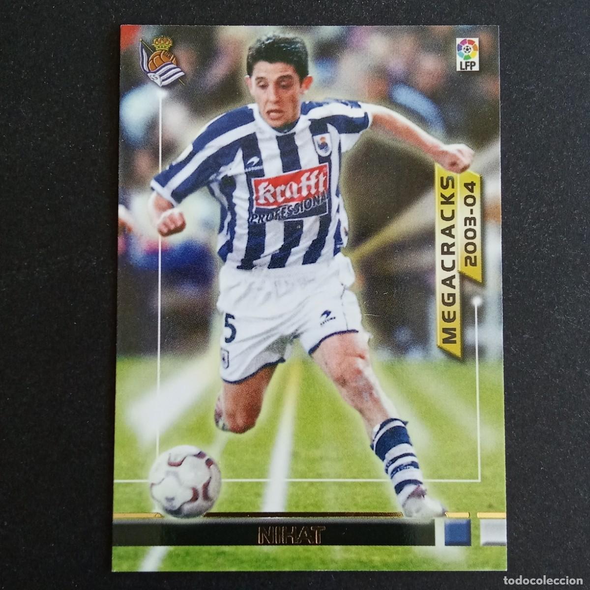 Fu&szlig;ball-Sticker: 381 NIHAT REAL SOCIEDAD MEGACRACKS LIGA 2003 2004 03 04 MEGAFICHAS PANINI
