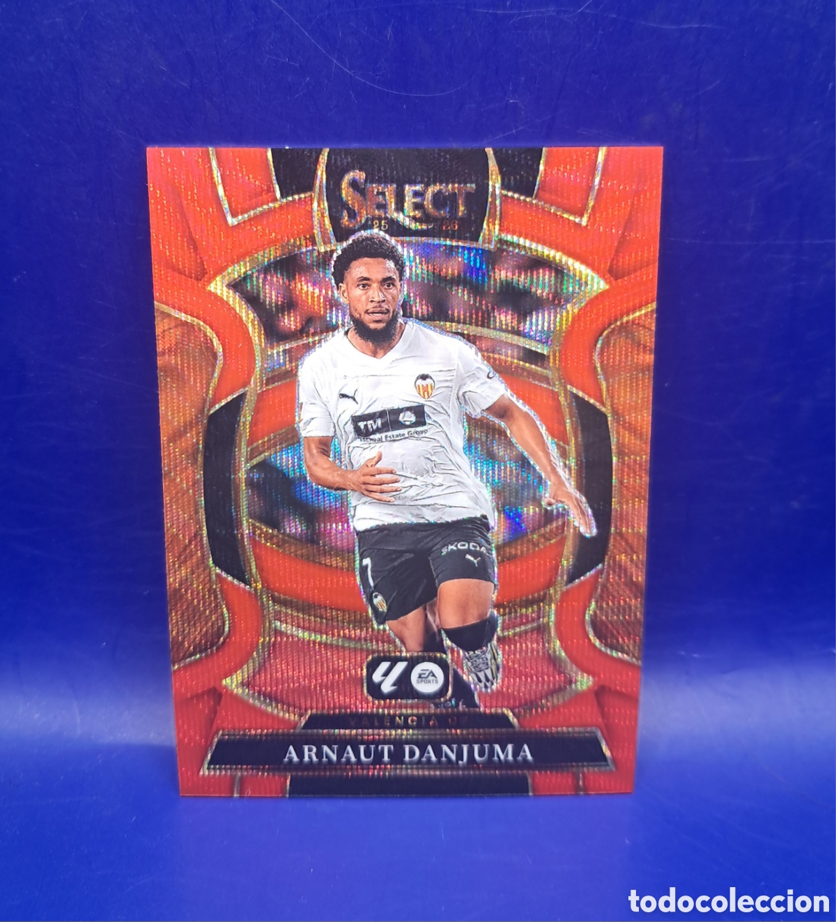Cromos de f&uacute;tbol: Arnaut Danjuma 59/59 Select Prizm Panini Valencia C.F