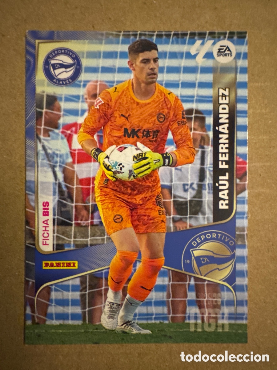 Cromos de f&uacute;tbol: # BIS 21 Ra&uacute;l Fern&aacute;ndez Alav&eacute;s Segunda 2 edici&oacute;n Megacracks 25 26 2025 2026 2&ordf; MGK