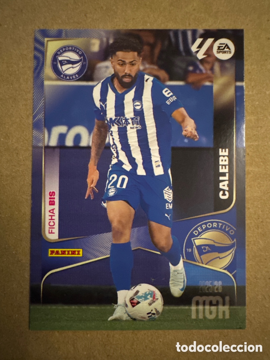 Cromos de f&uacute;tbol: # BIS 36 Calebe Alav&eacute;s Segunda 2 edici&oacute;n Megacracks 25 26 2025 2026 2&ordf; MGK