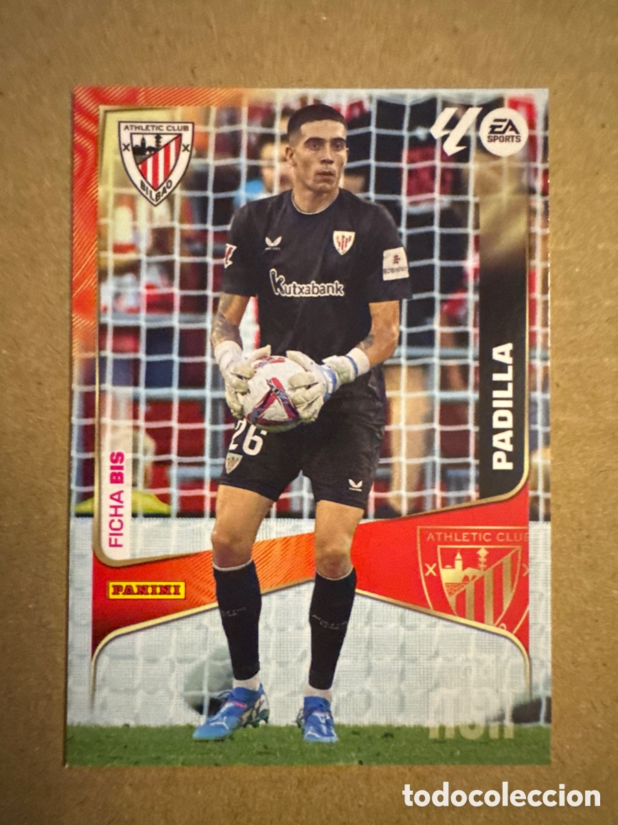 Cromos de f&uacute;tbol: # BIS 39 Padilla Athletic Club Bilbao Segunda 2 edici&oacute;n Megacracks 25 26 2025 2026 2&ordf; MGK